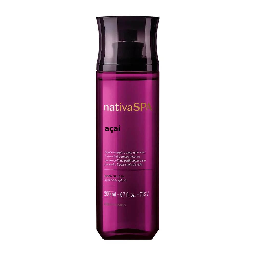 Body Splash Nativa Spa Açaí, 200ml